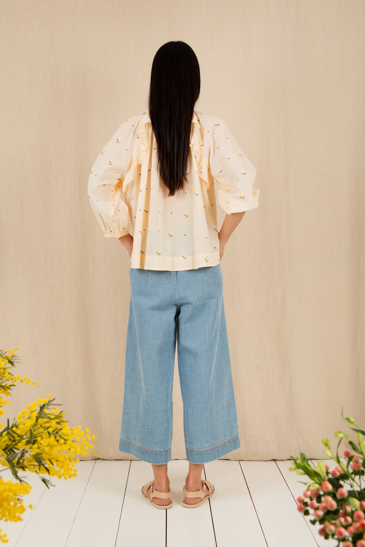 Florette Top - Peach