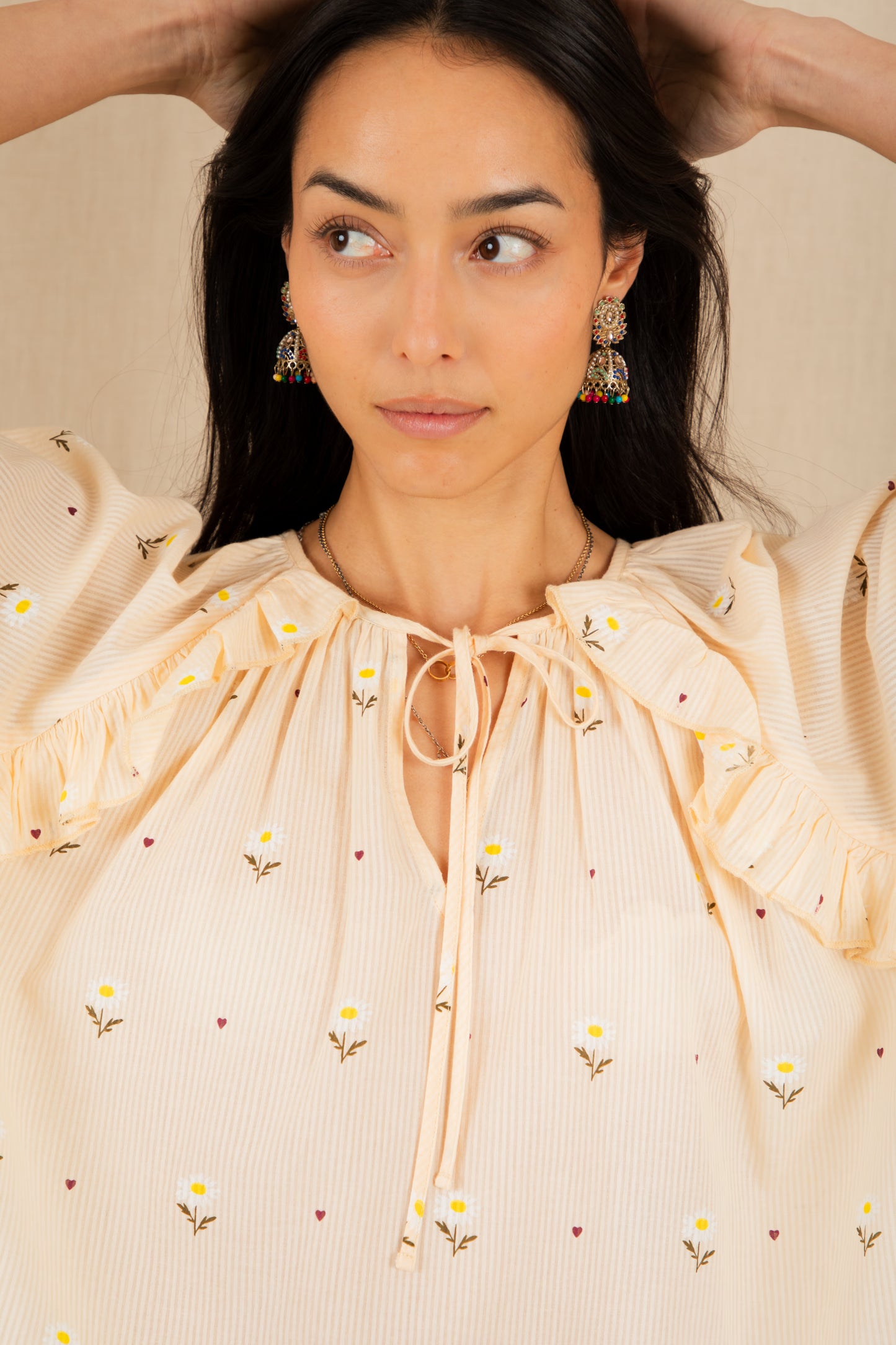 Florette Top - Peach