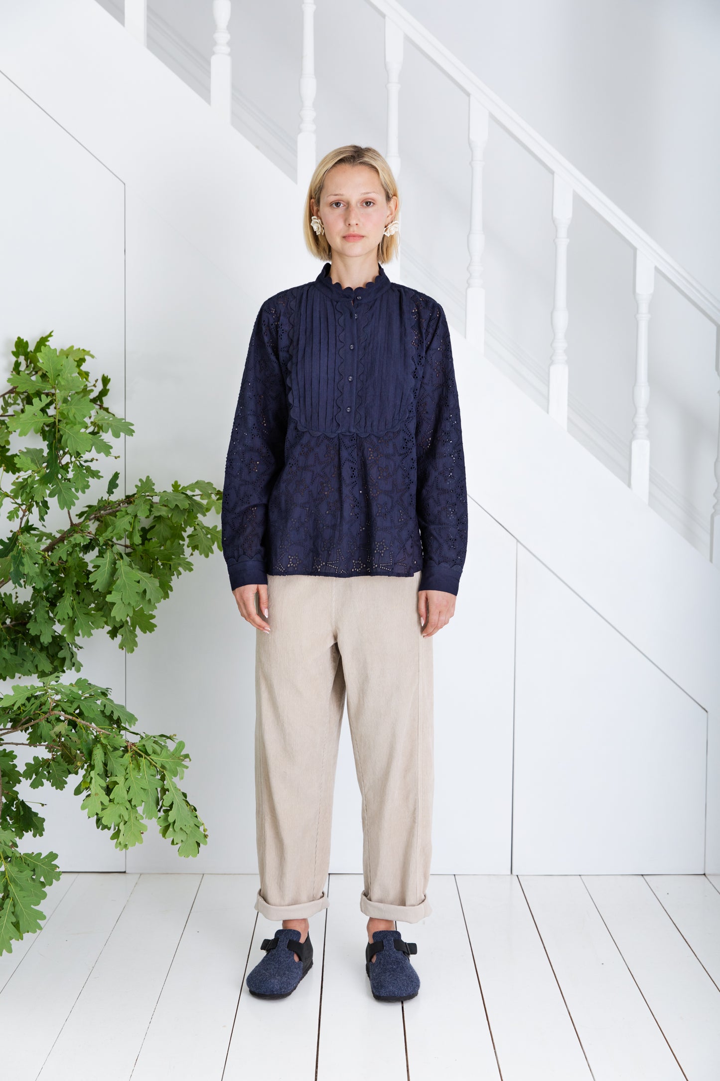 Genette Shirt - Midnight