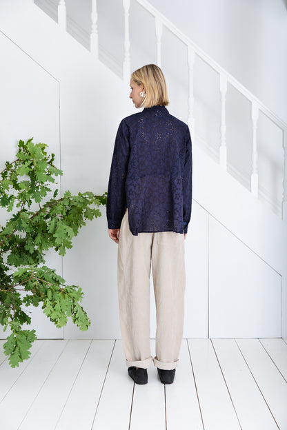 Genette Shirt - Midnight