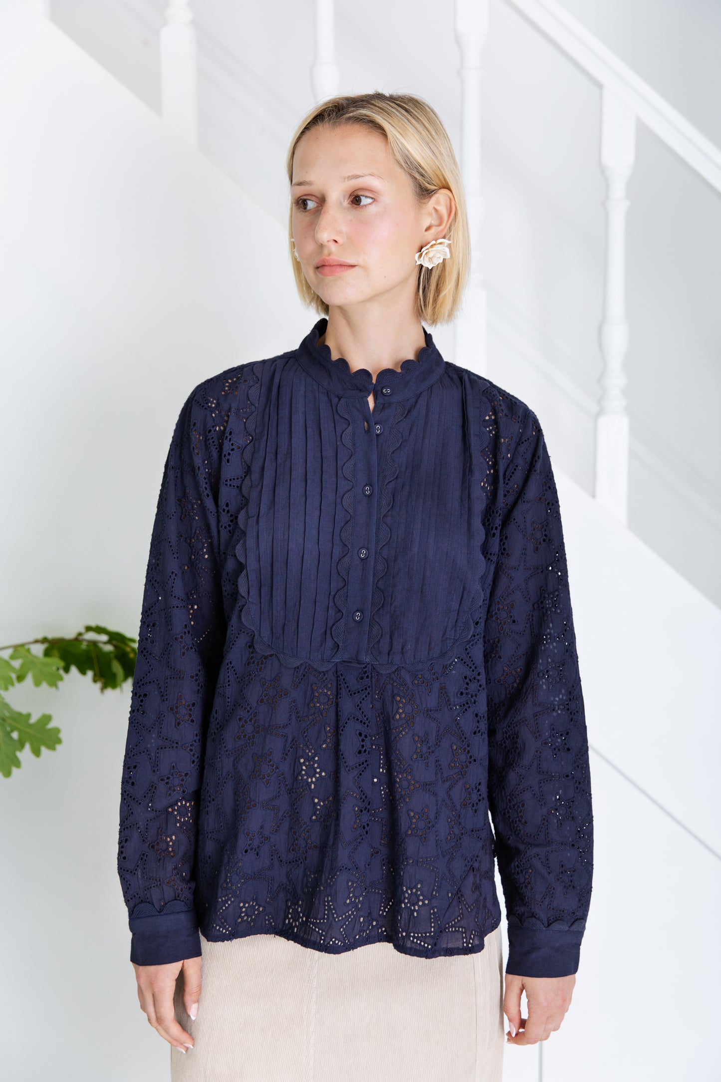 Genette Shirt - Midnight