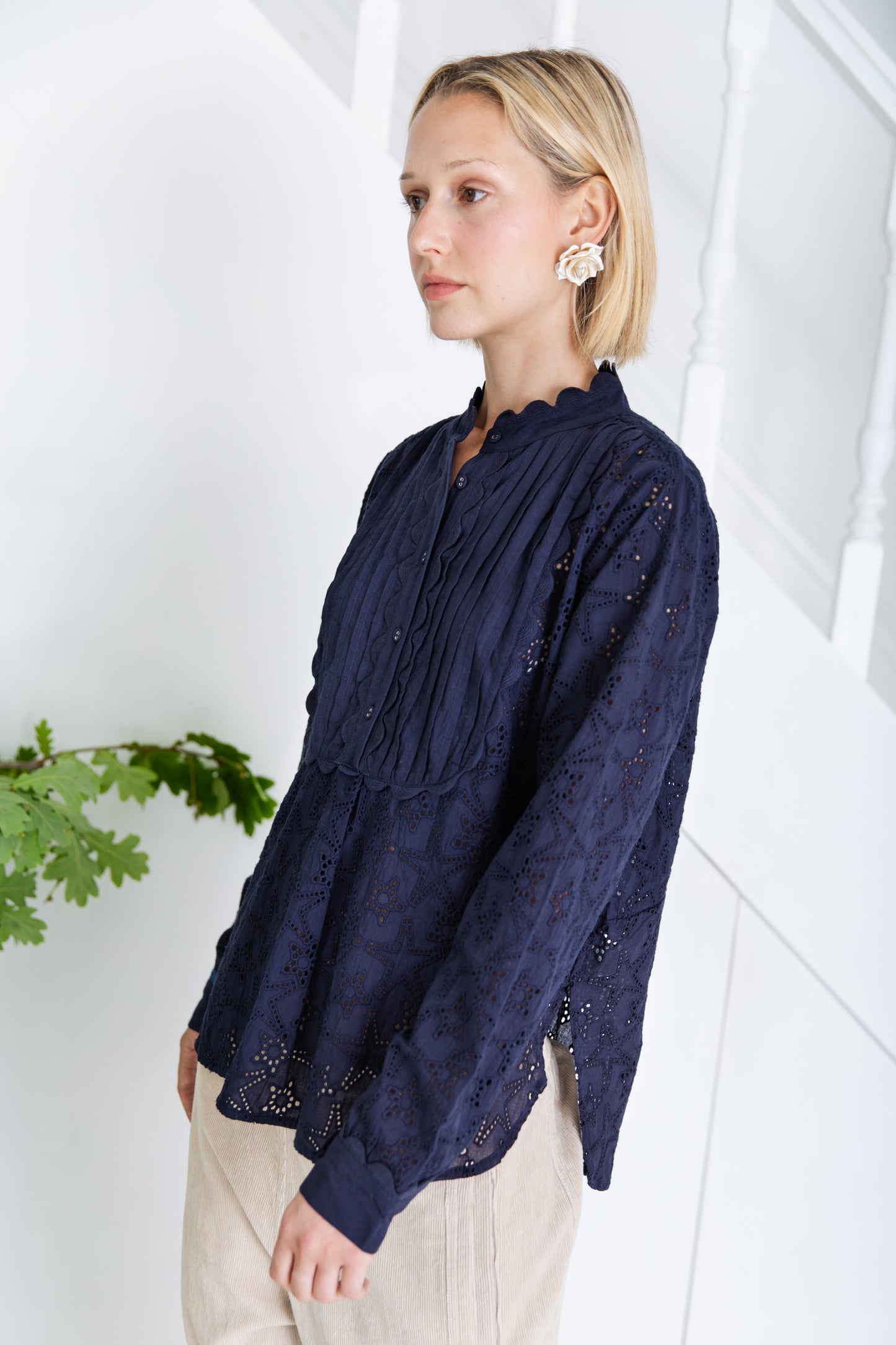 Genette Shirt - Midnight
