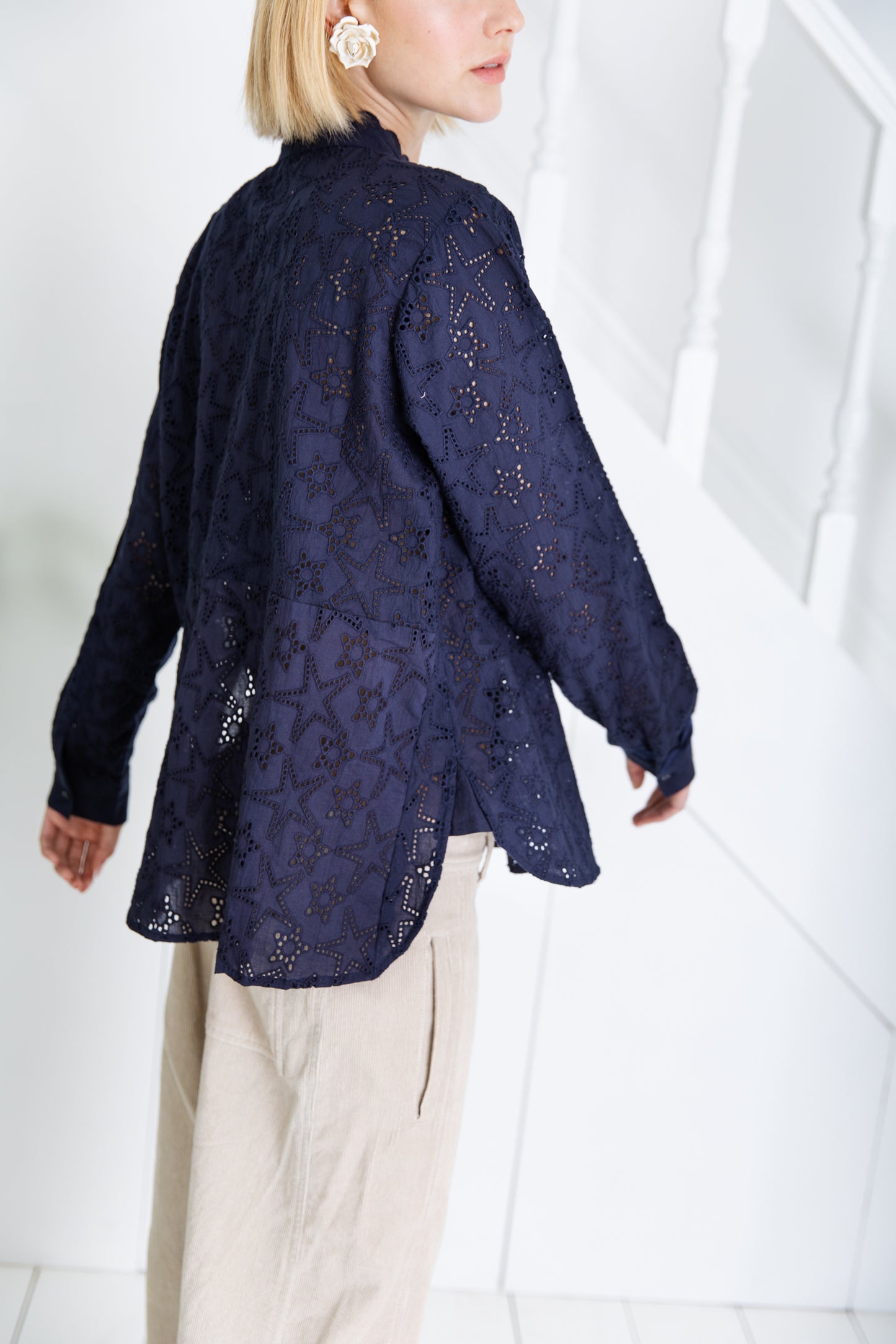 Genette Shirt - Midnight