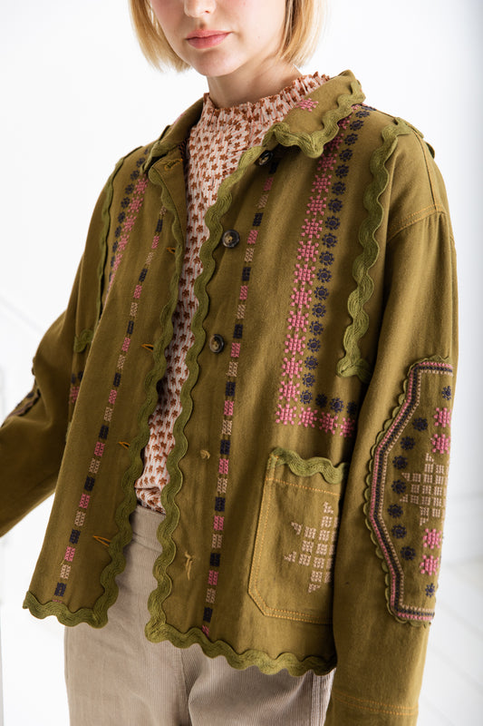 Genevieve Jacket - Olive