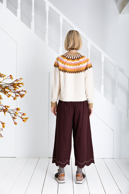 Gigi Jumper - Winter White Multi