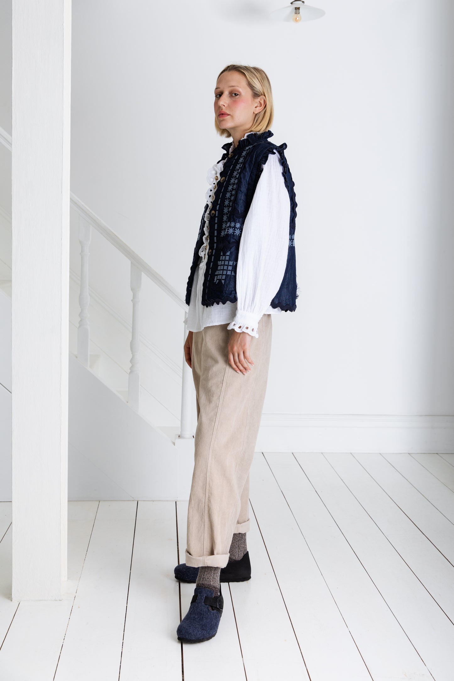Gwen Gilet - Dark Denim