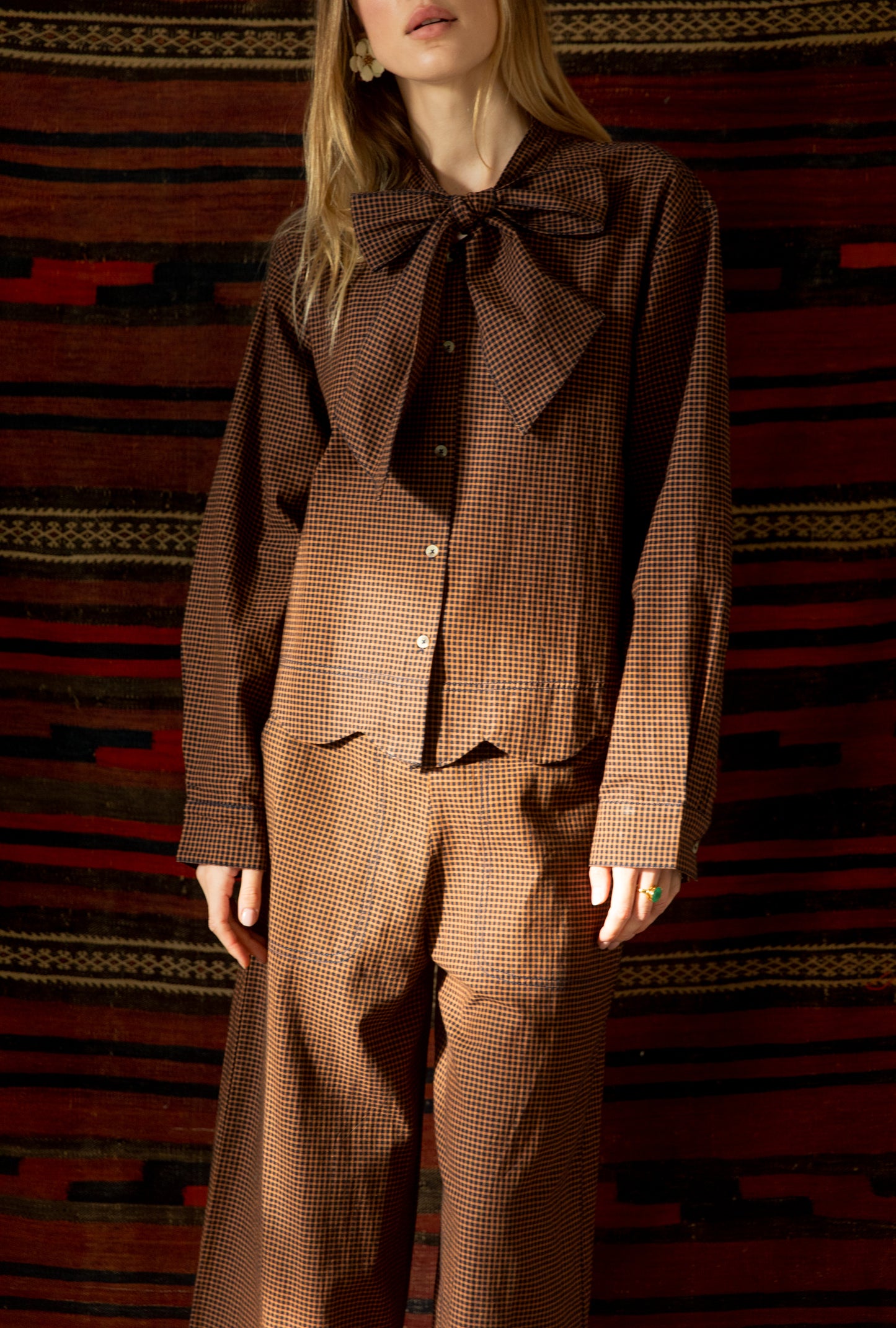 Hardie Shirt - Midnight / Tan