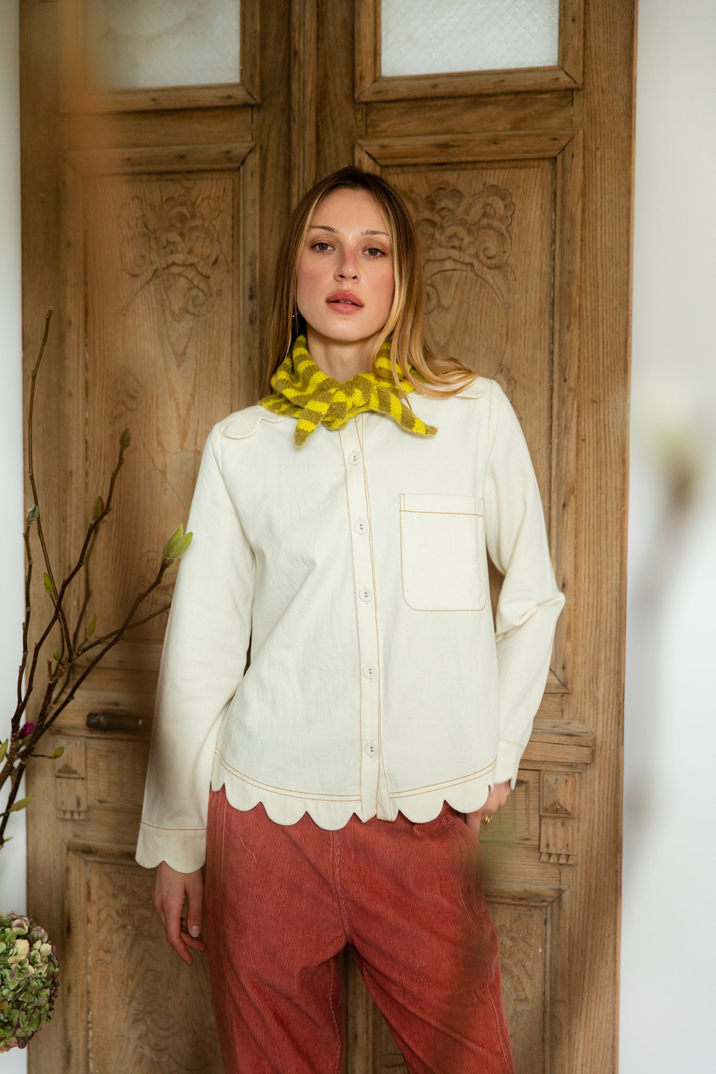 Issie Shirt - Ecru