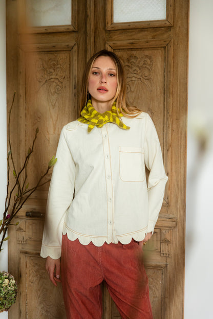 Issie Shirt - Ecru