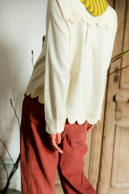 Issie Shirt - Ecru
