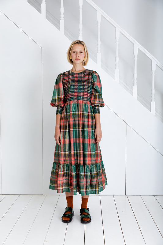 Ivy Dress - Rose / Fir