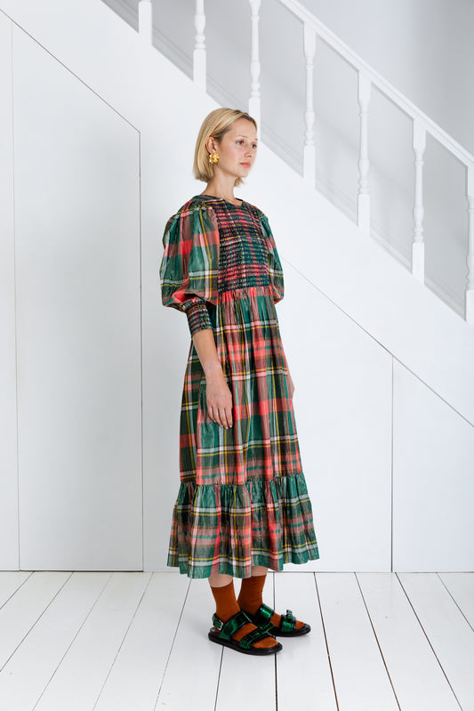 Ivy Dress - Rose / Fir