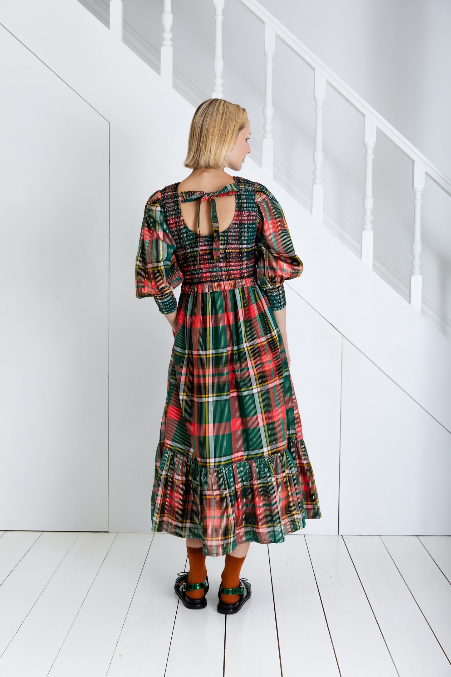 Ivy Dress - Rose / Fir