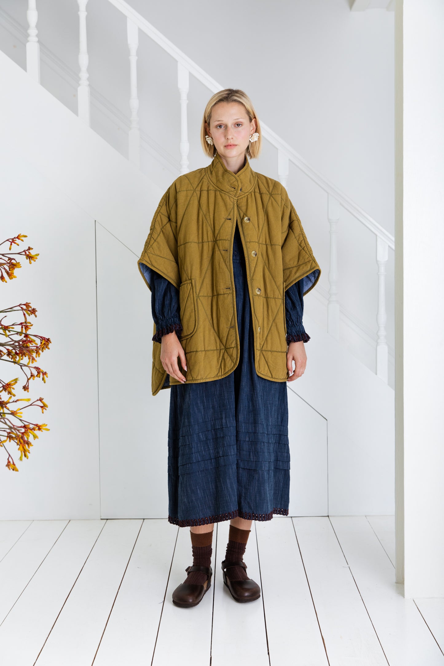 Kiki Cape - Olive