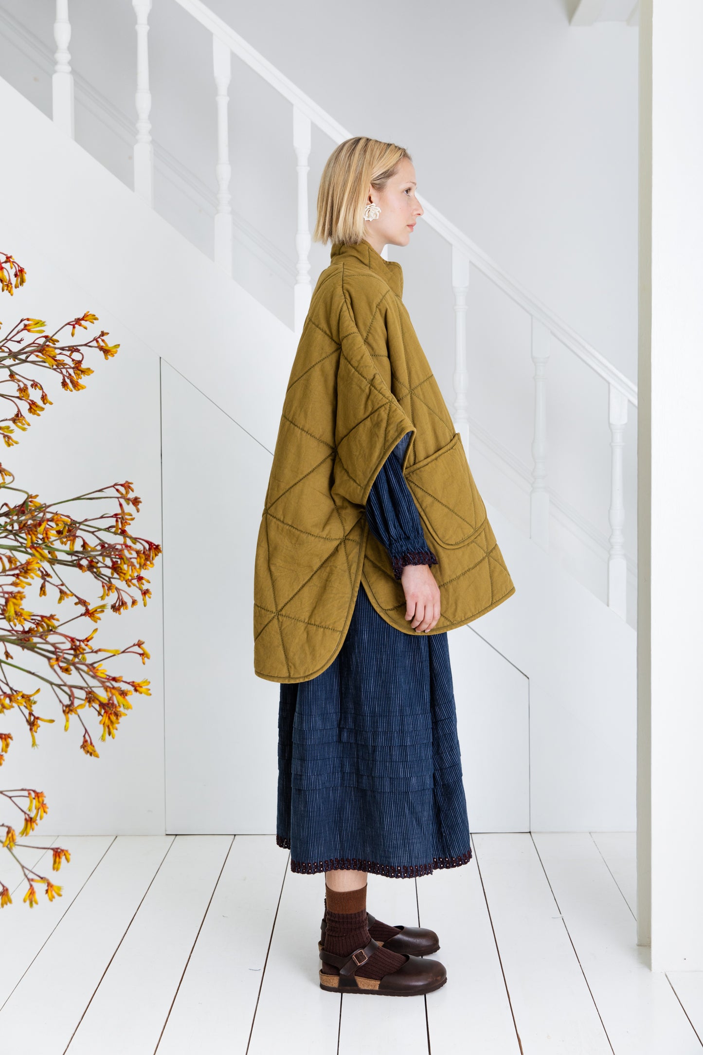 Kiki Cape - Olive