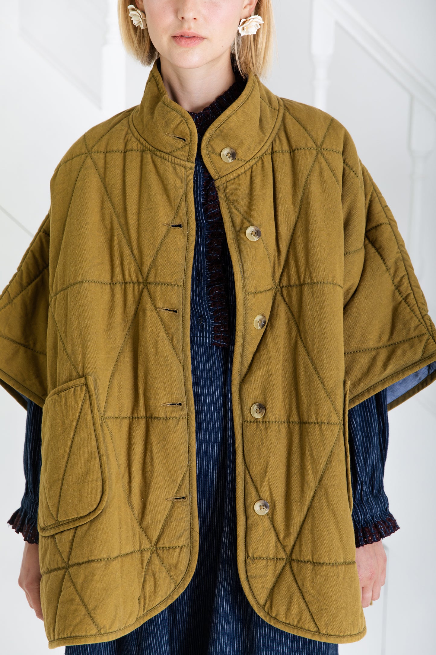 Kiki Cape - Olive