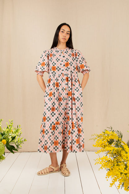 Loane Dress  - Rose Multi