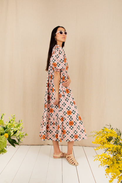 Loane Dress  - Rose Multi