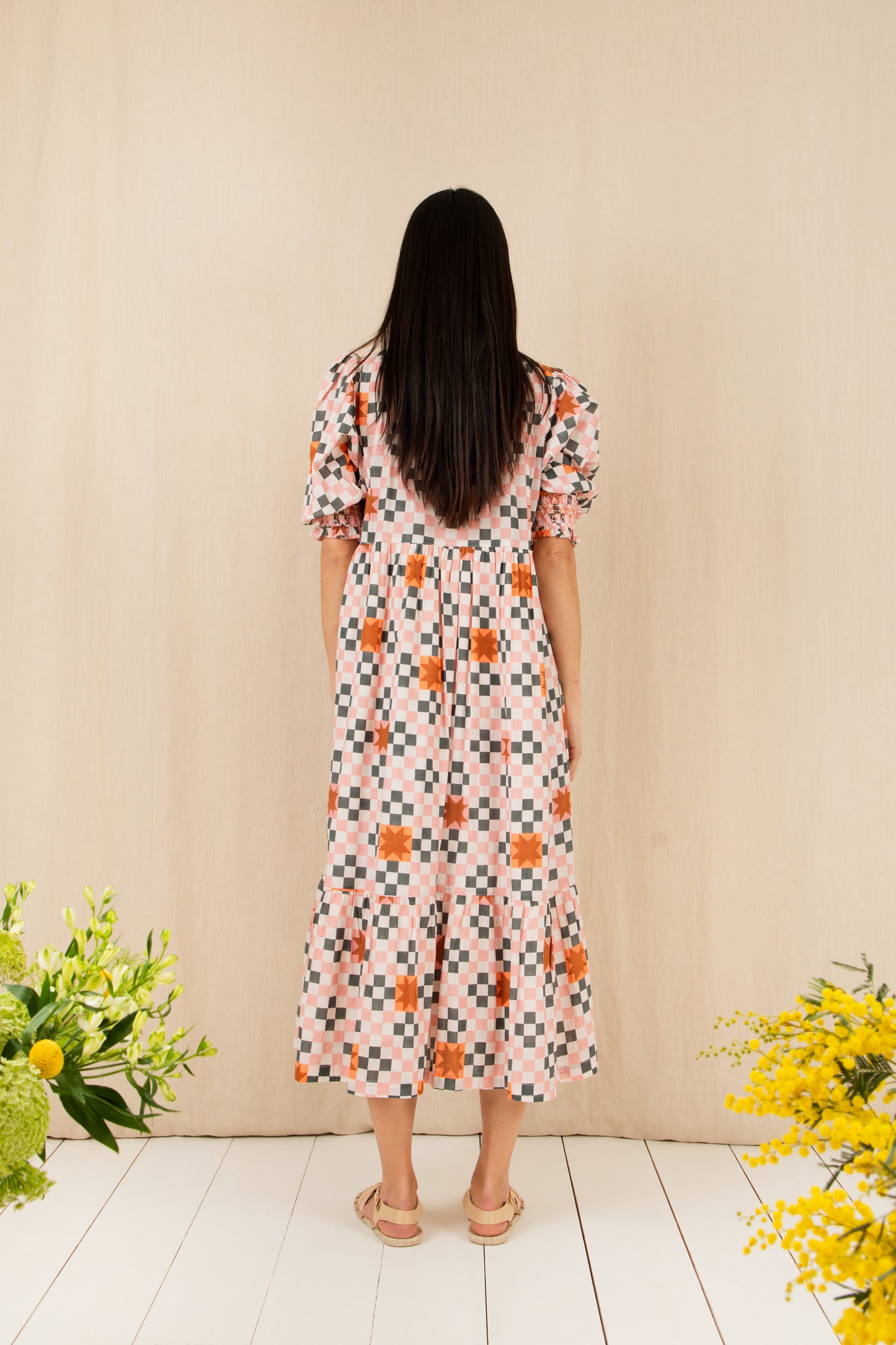 Loane Dress  - Rose Multi