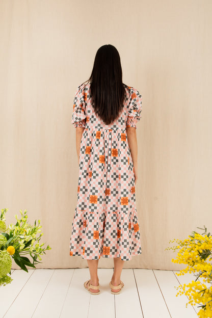 Loane Dress  - Rose Multi
