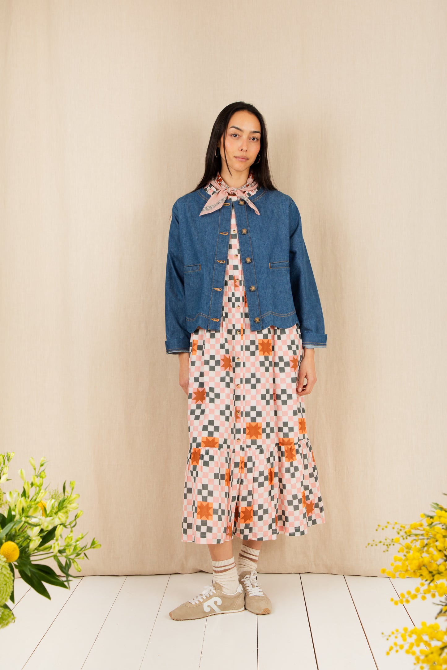 Marie Jacket - Denim Mid Wash