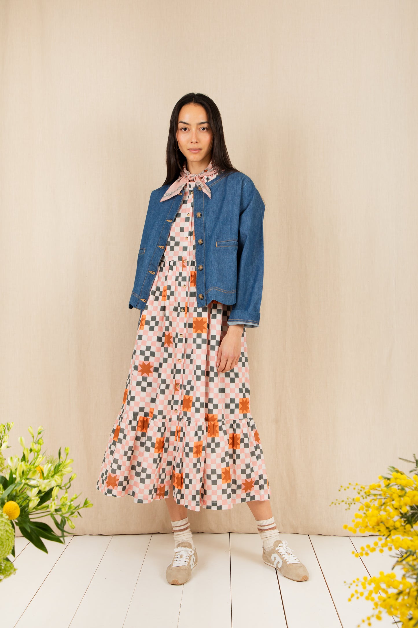 Marie Jacket - Denim Mid Wash