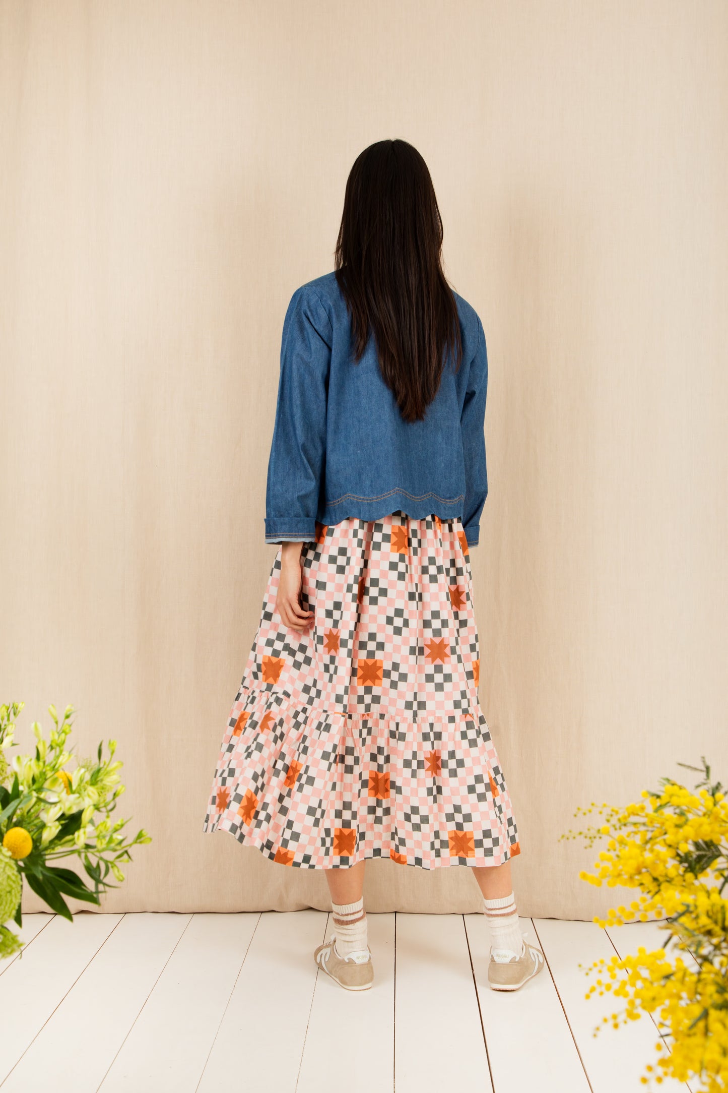 Marie Jacket - Denim Mid Wash