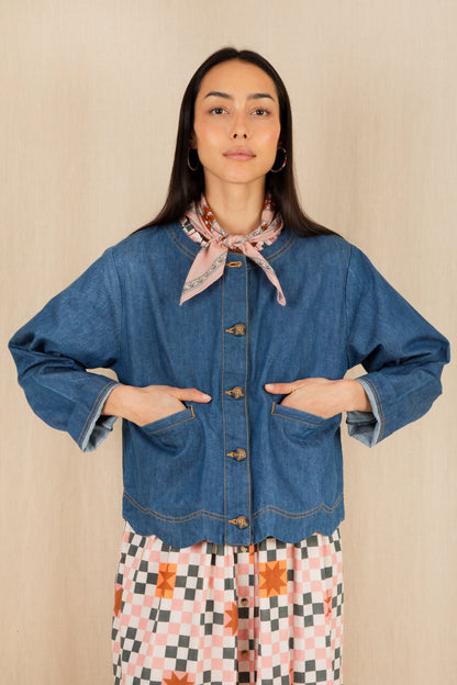 Marie Jacket - Denim Mid Wash