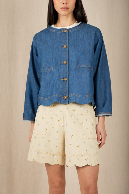 Marie Jacket - Denim Mid Wash
