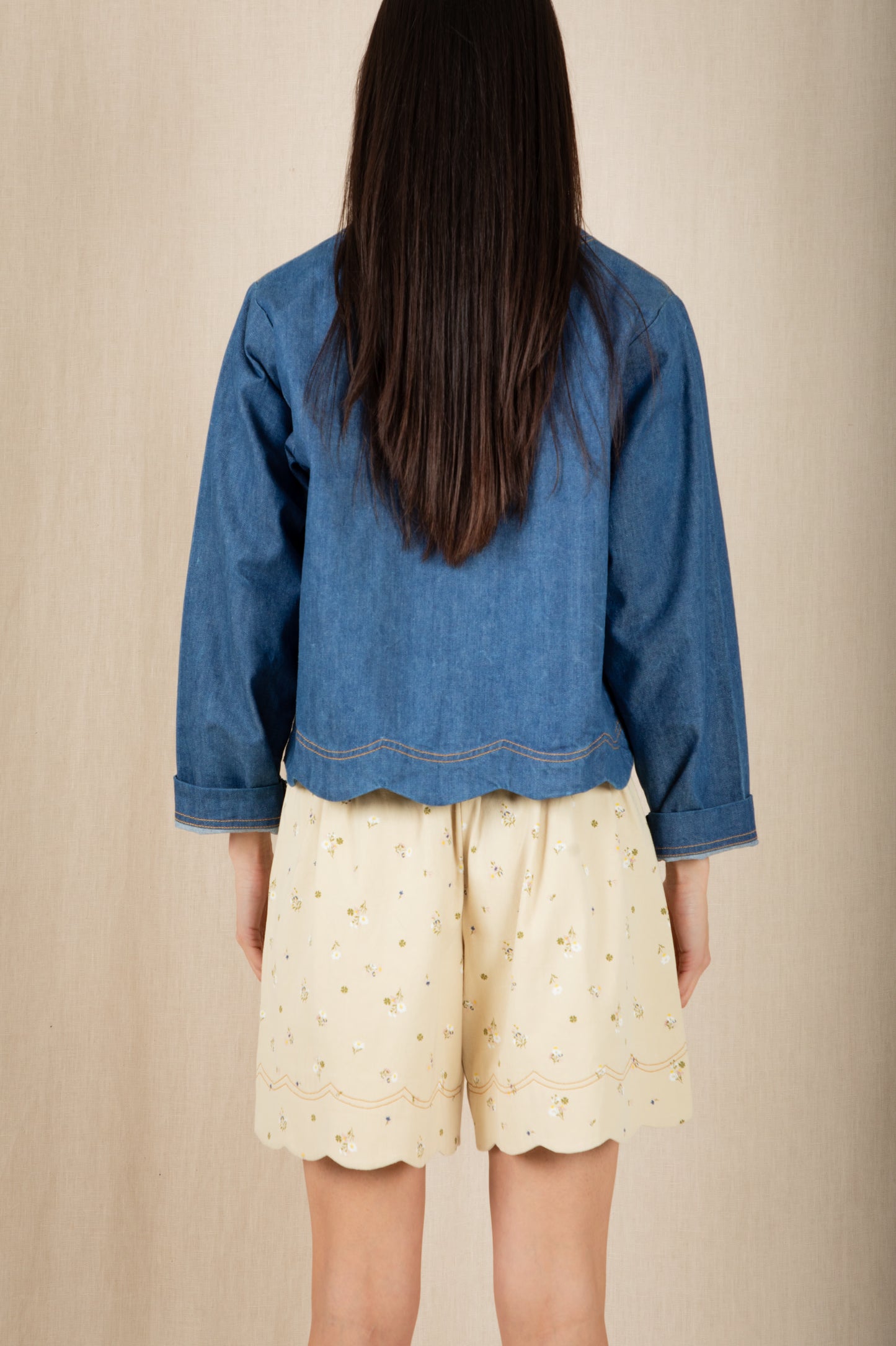 Marie Jacket - Denim Mid Wash