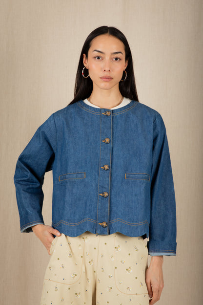Marie Jacket - Denim Mid Wash