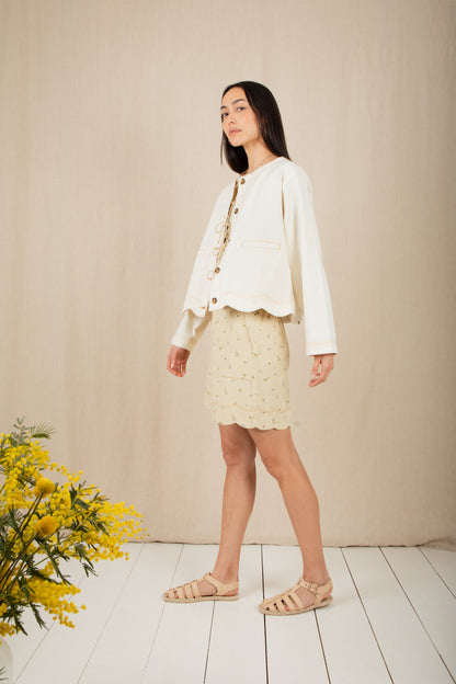 Marie Jacket - Ecru