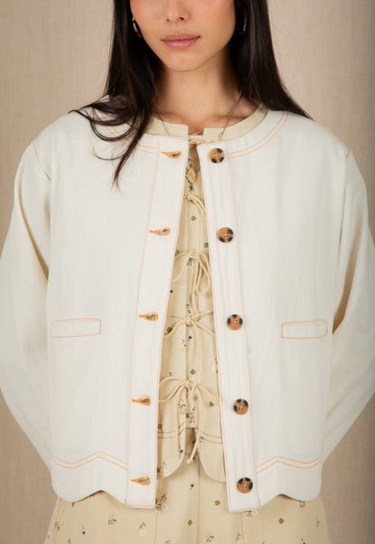 Marie Jacket - Ecru