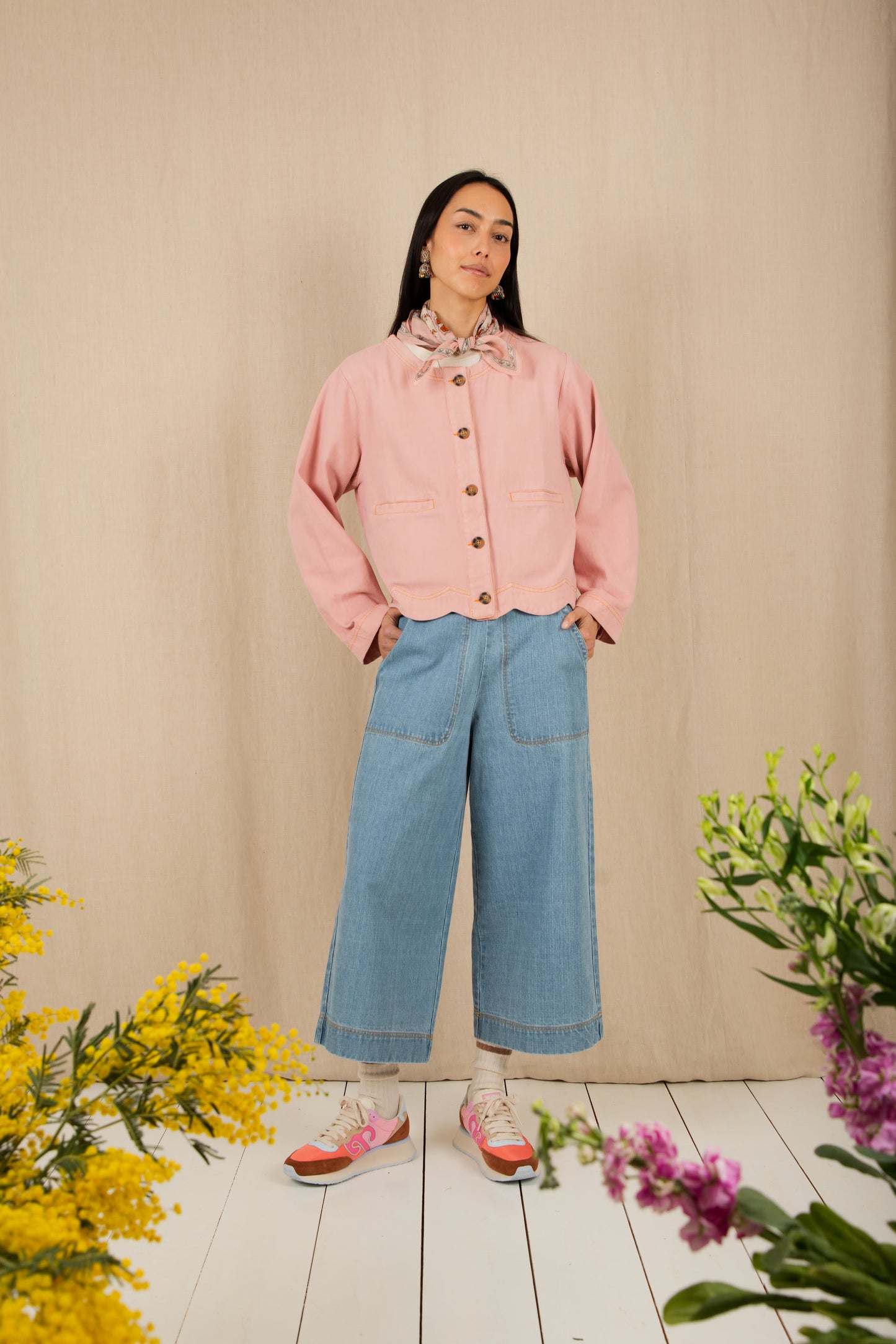 Marie Jacket - Rosewater