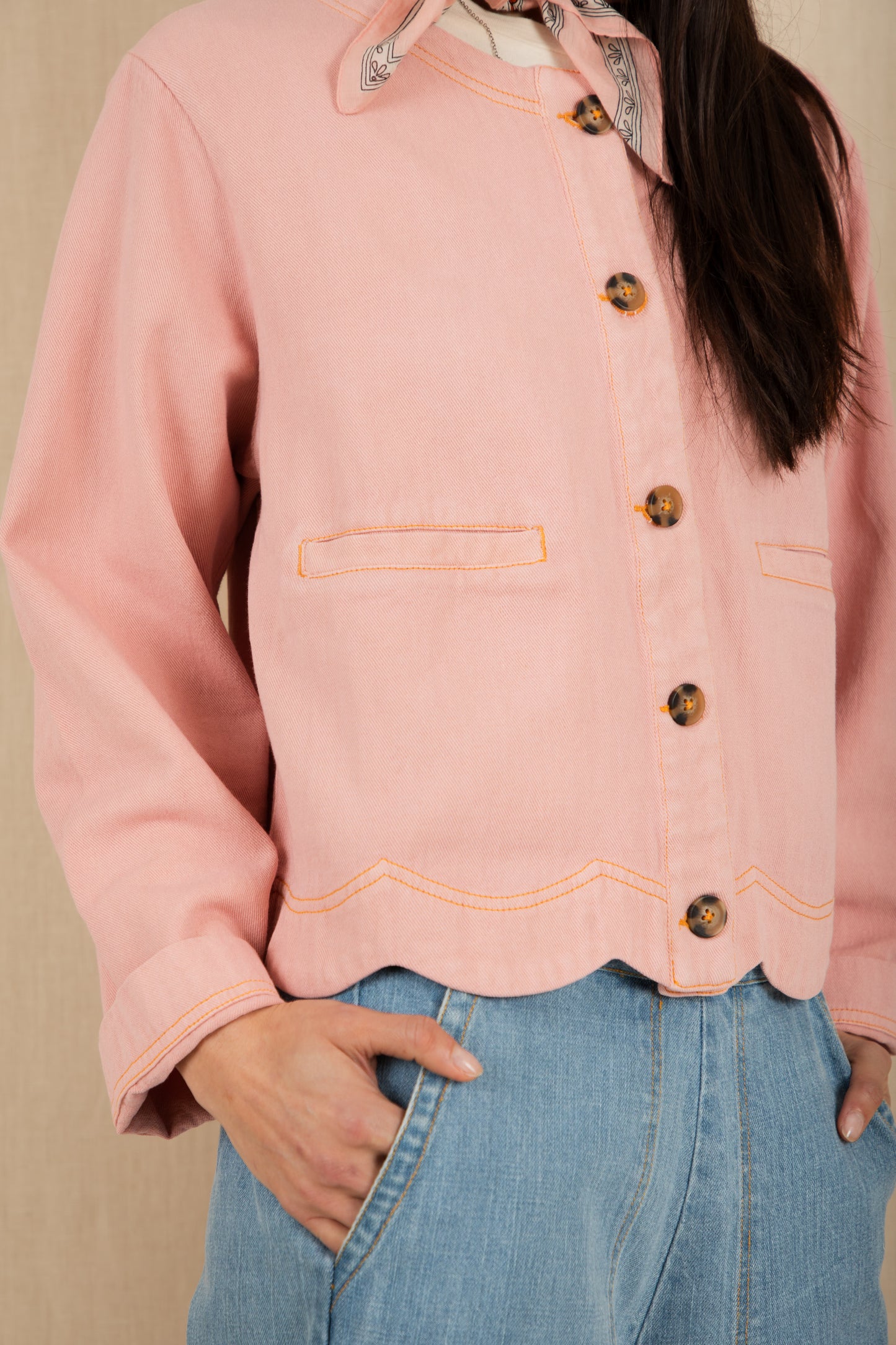 Marie Jacket - Rosewater