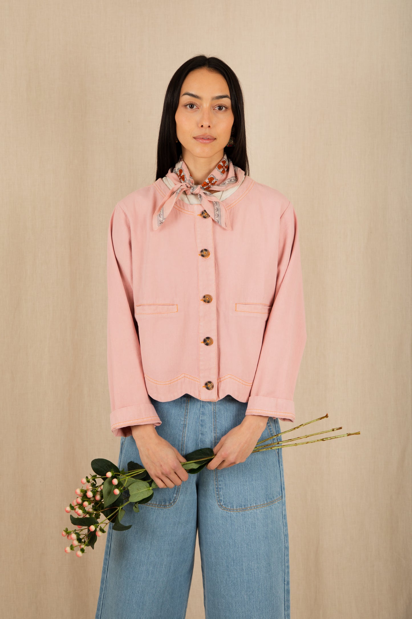 Marie Jacket - Rosewater