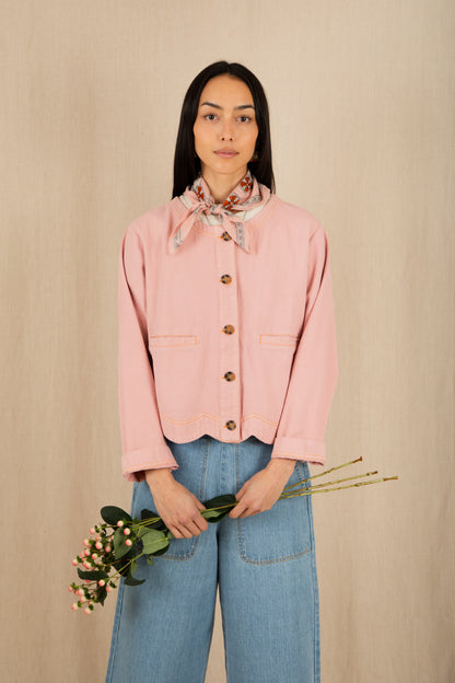 Marie Jacket - Rosewater