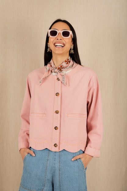 Marie Jacket - Rosewater