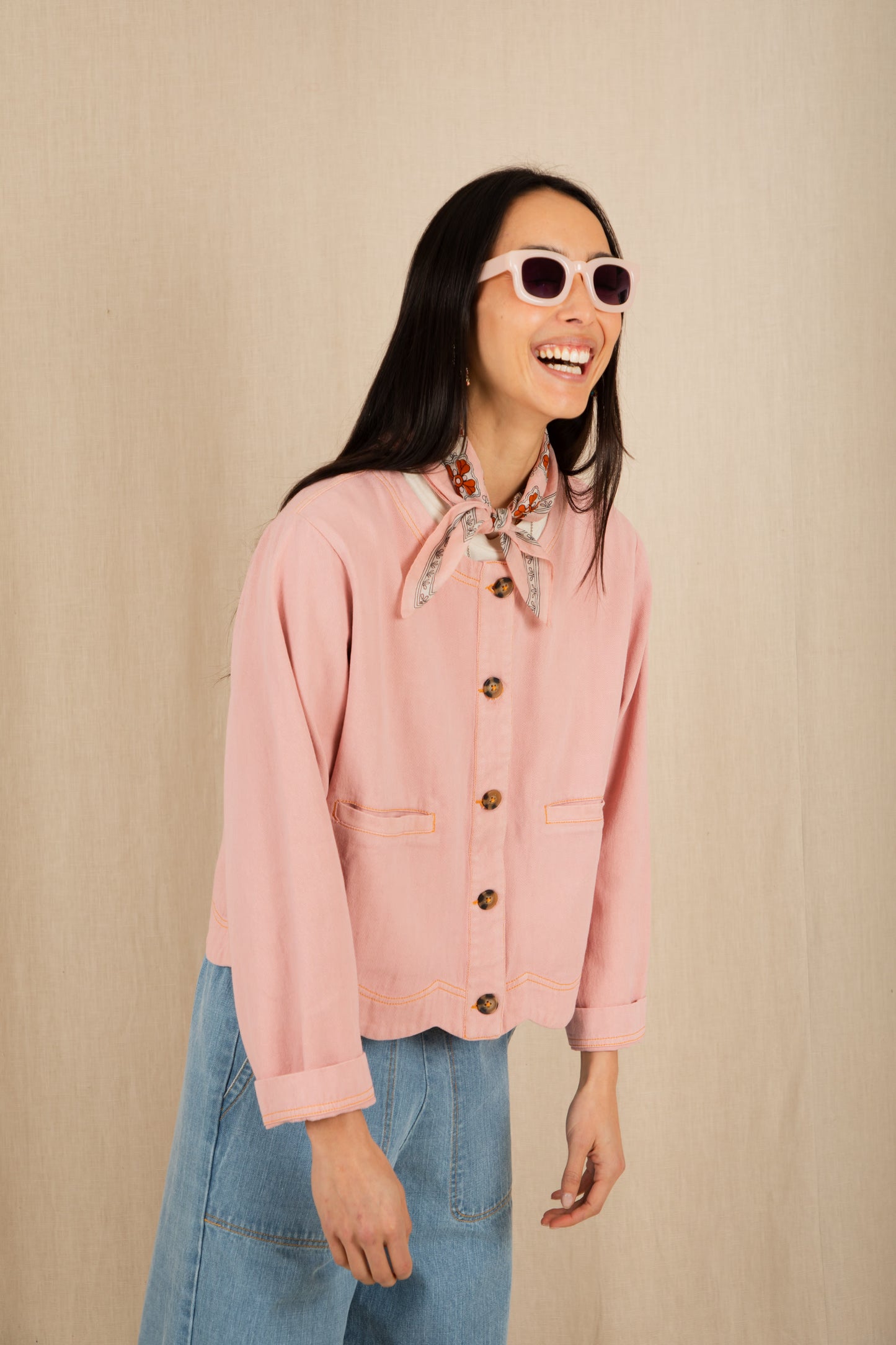 Marie Jacket - Rosewater