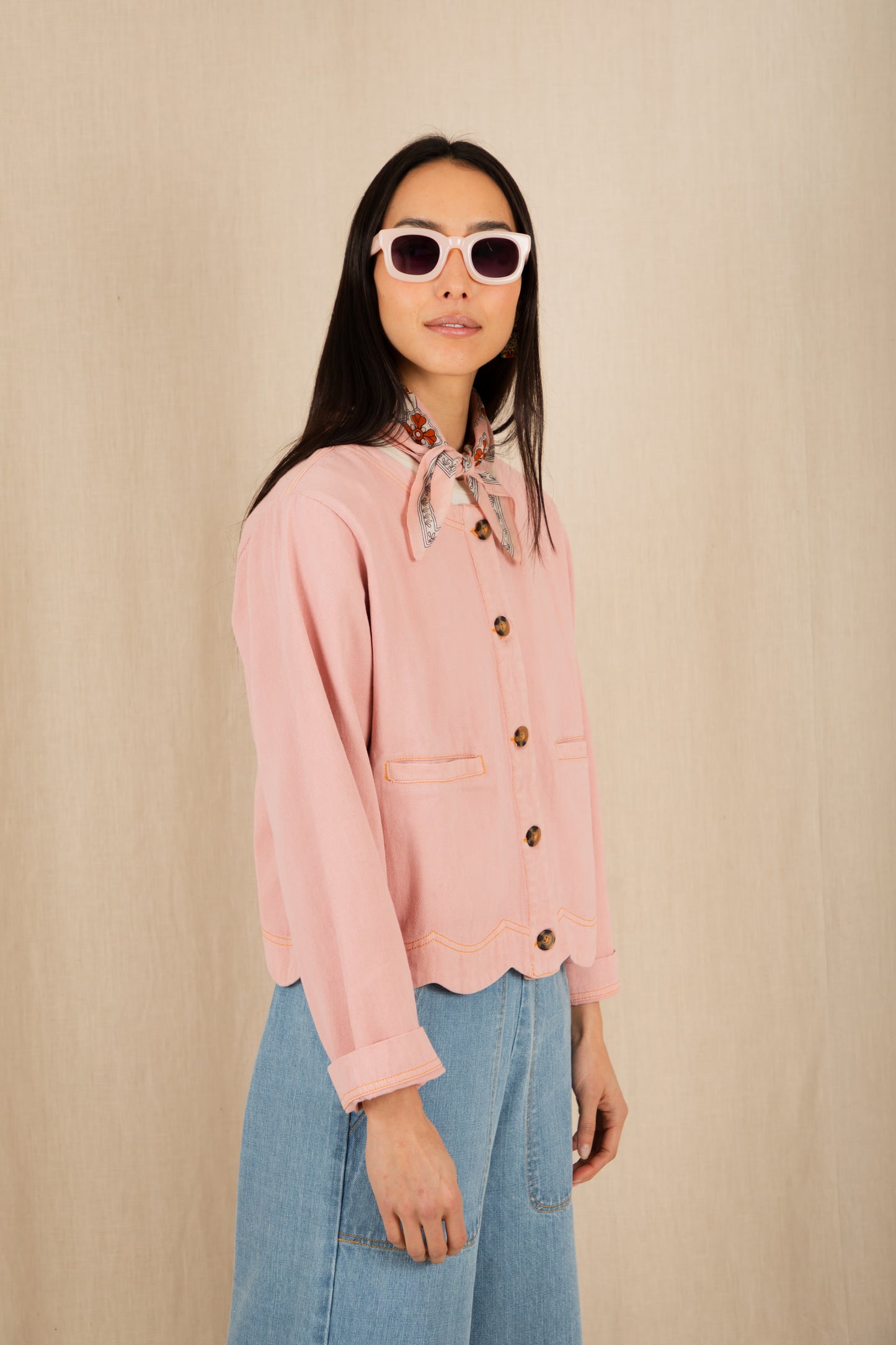 Marie Jacket - Rosewater