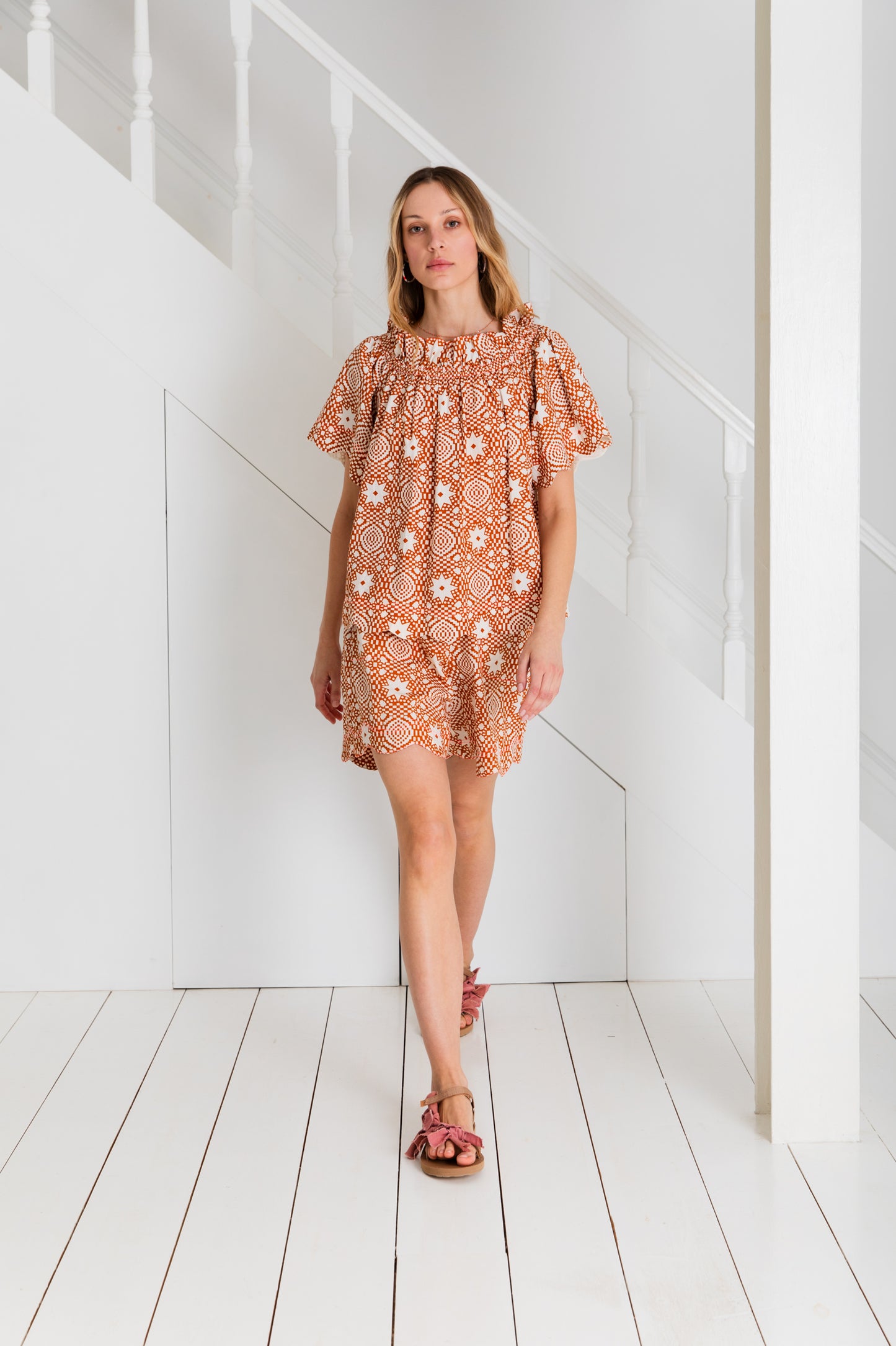 Maya Top - French Mustard
