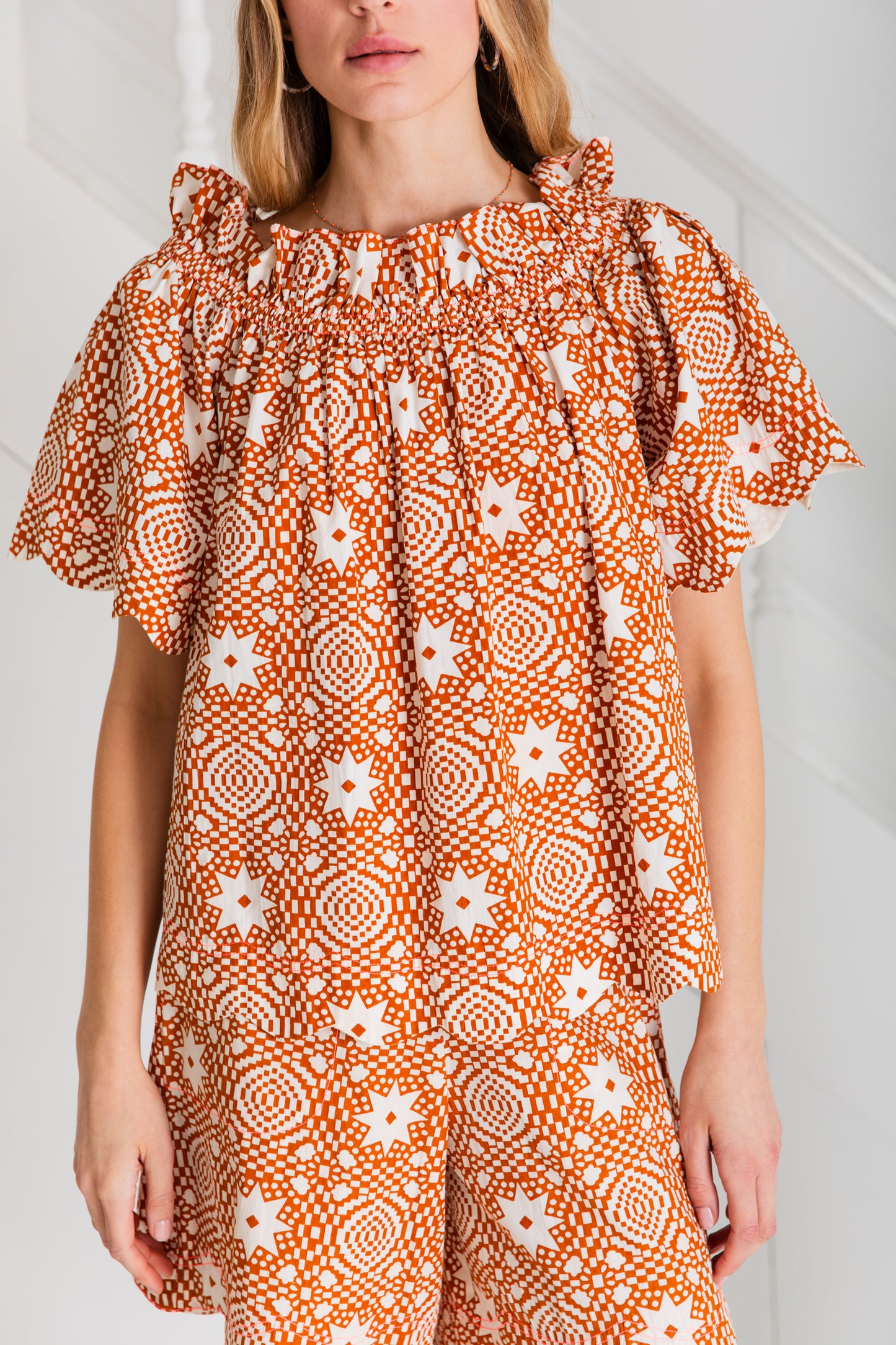 Maya Top - French Mustard