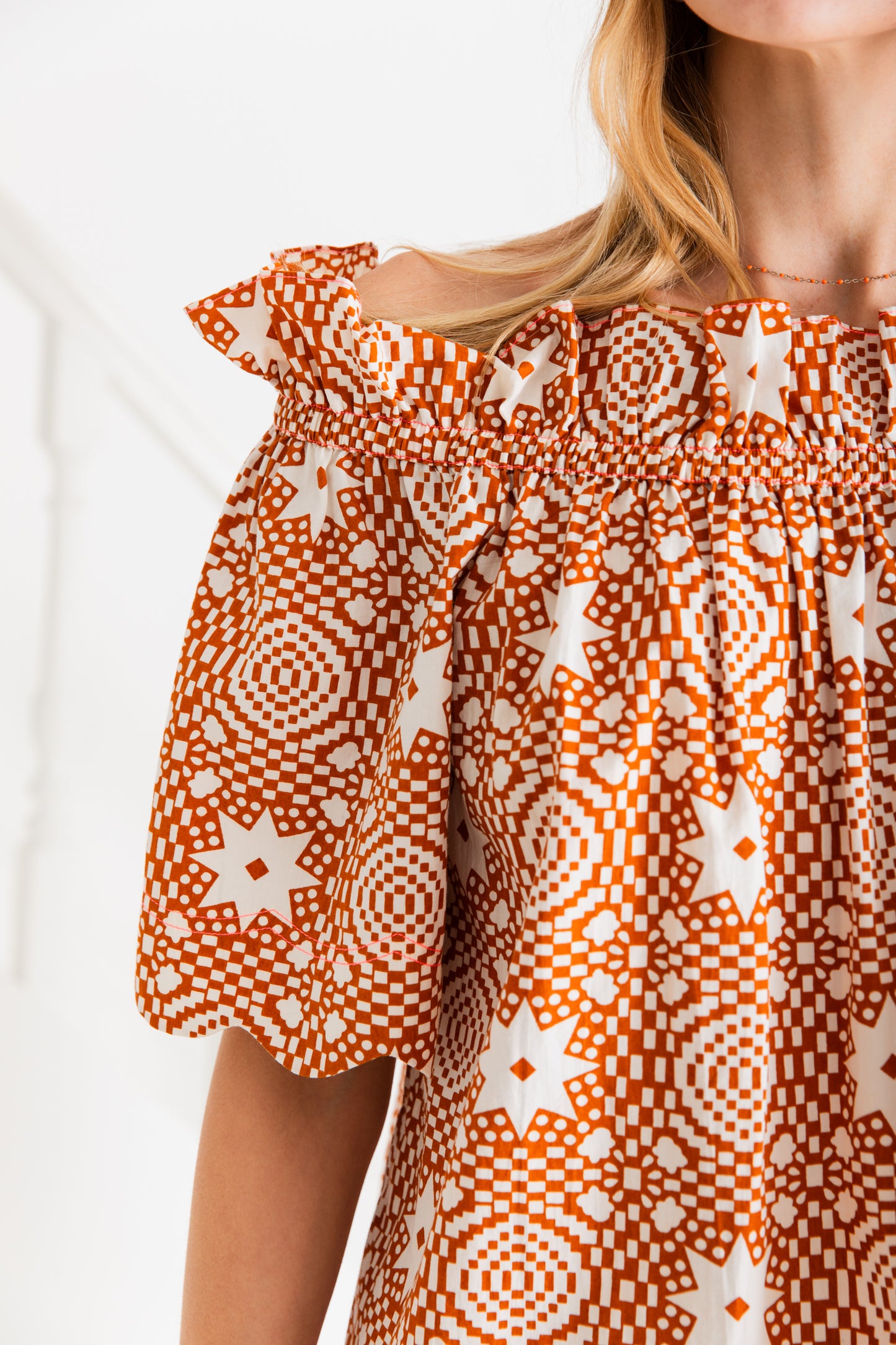 Maya Top - French Mustard