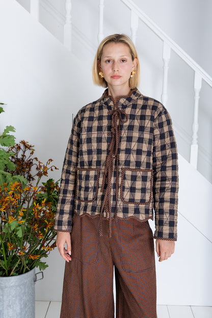 Mikka Jacket - Ink / Sand