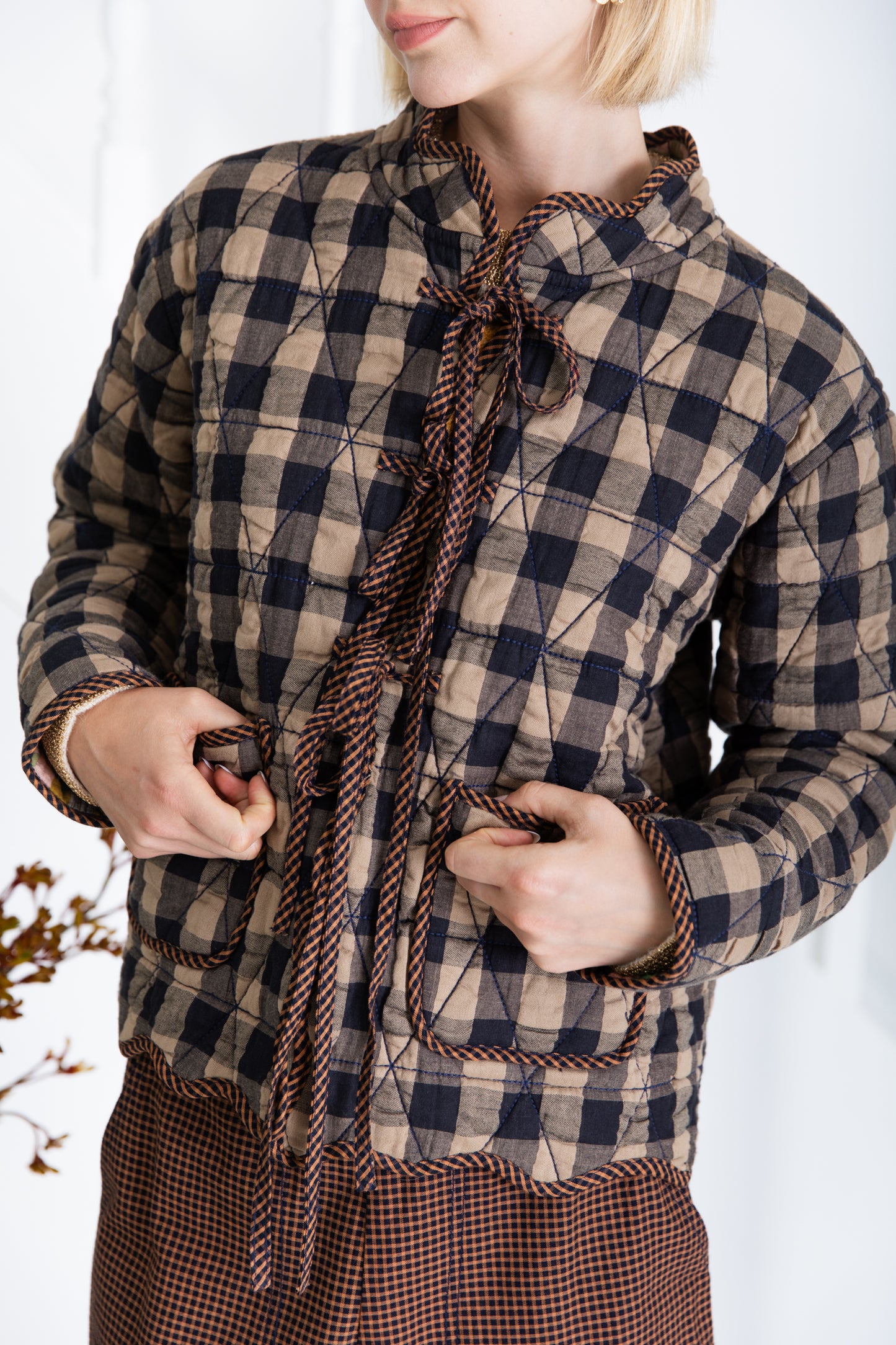 Mikka Jacket - Ink / Sand
