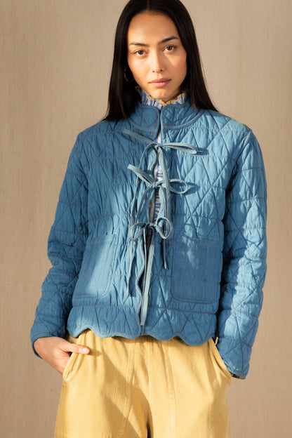 Mikka Reversible Jacket - Spring Greens