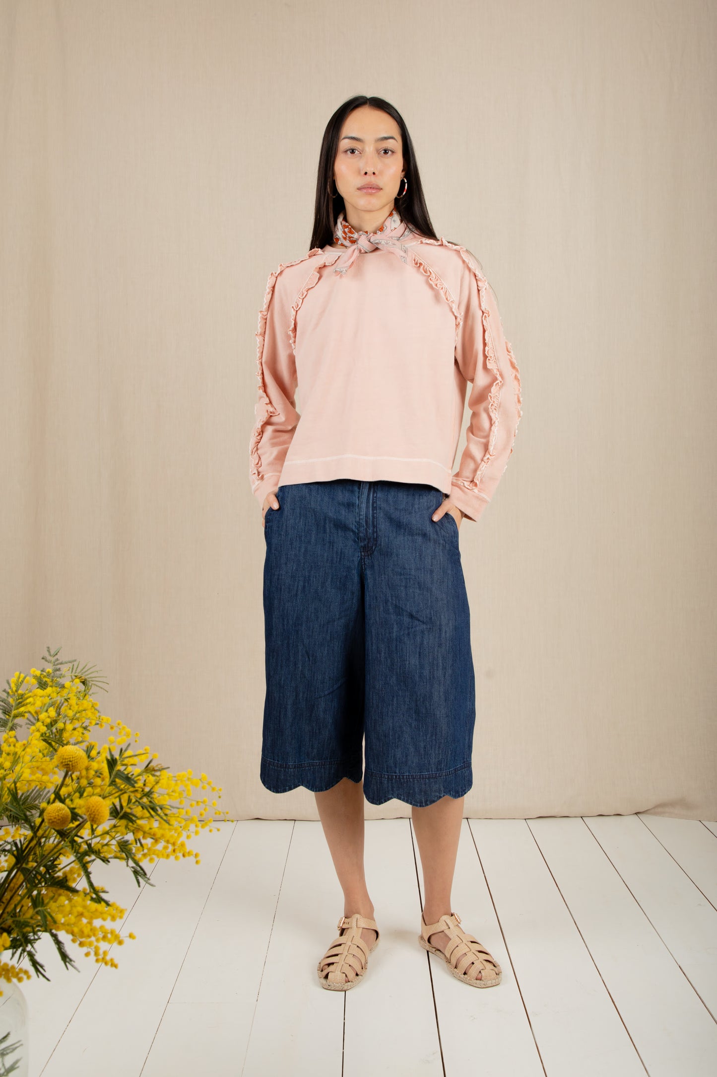 Nella Short - Dark Wash Denim