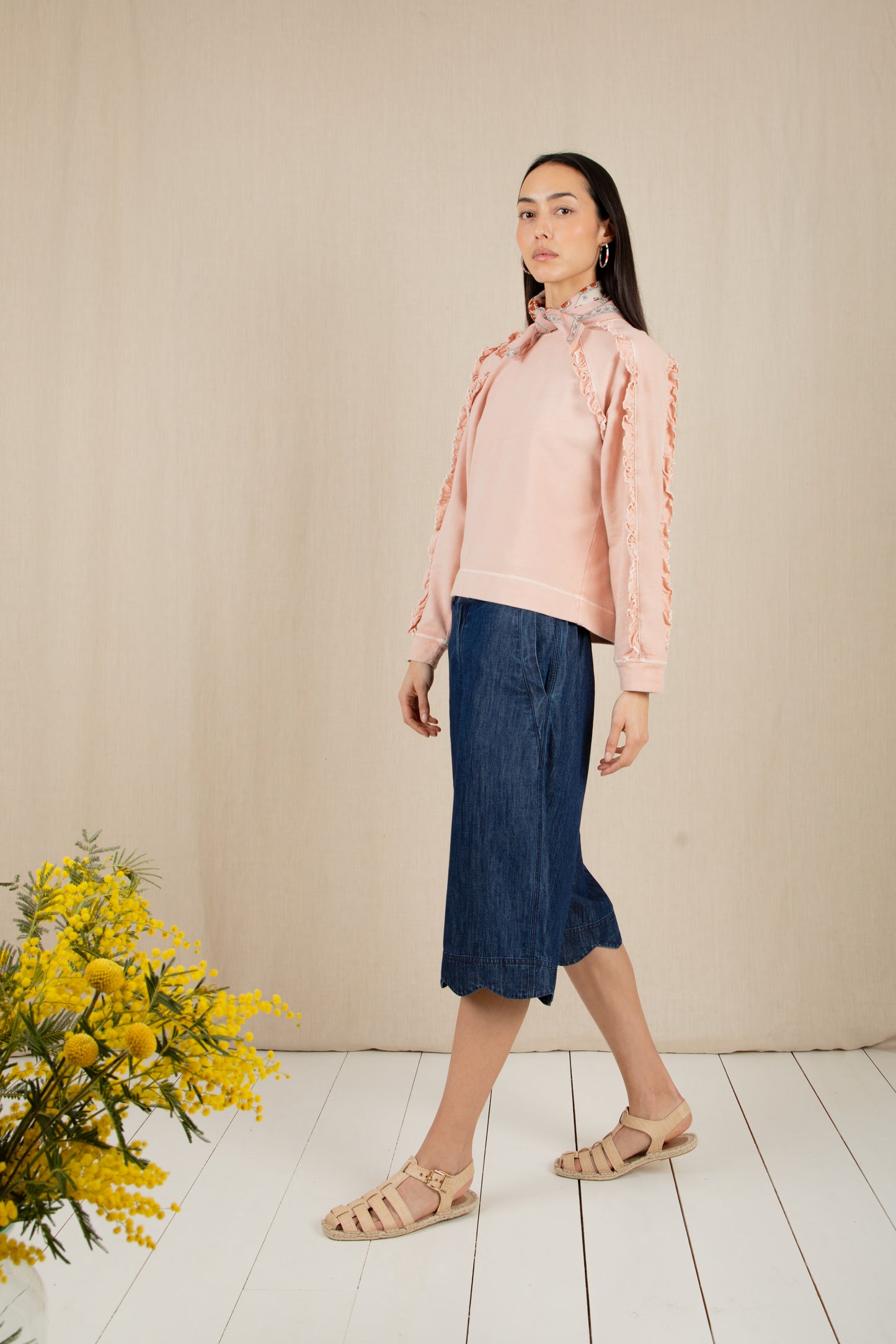 Nella Short - Dark Wash Denim