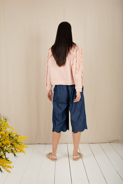 Nella Short - Dark Wash Denim