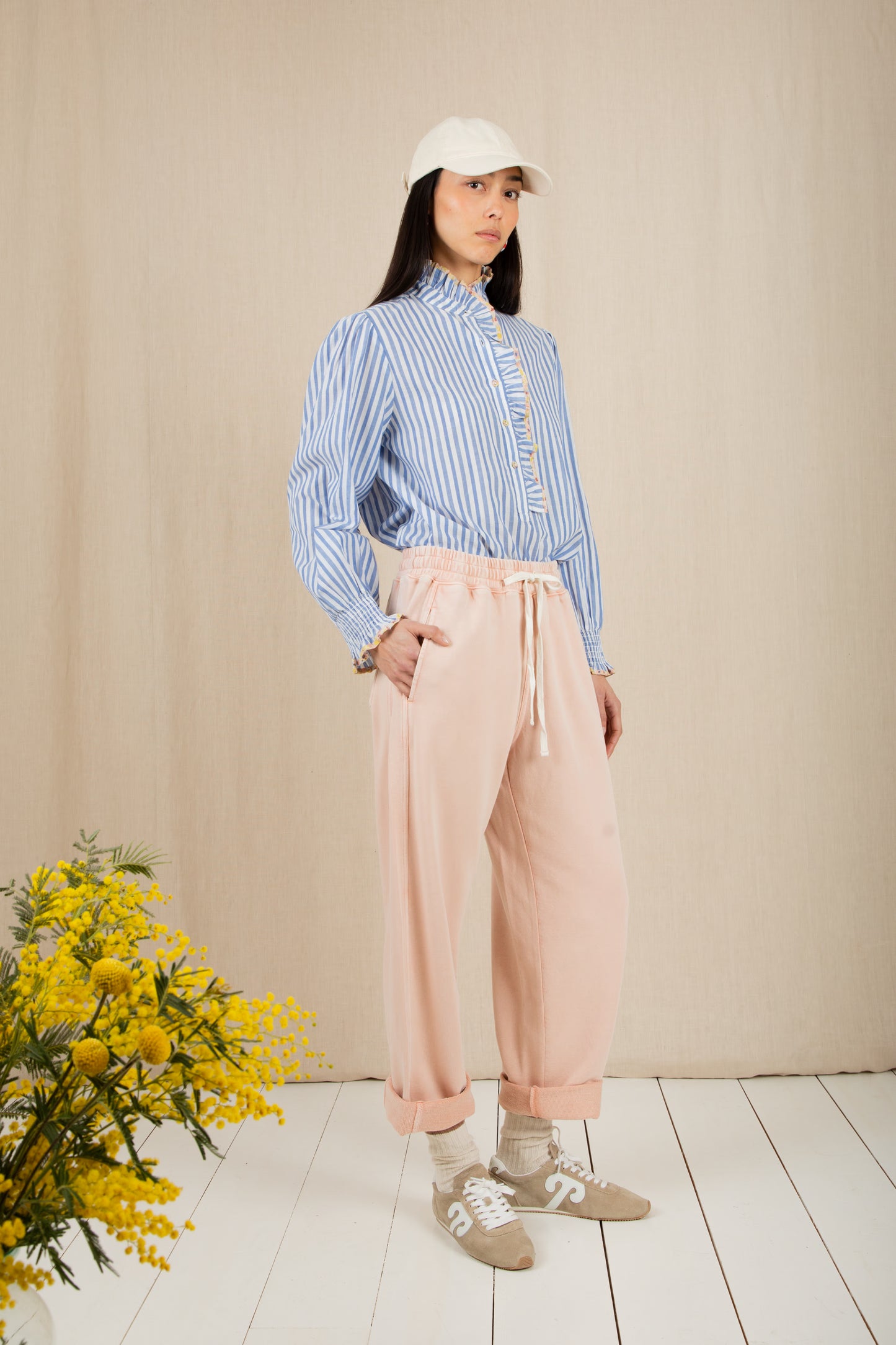 Noemi Sweatpant - Rosewater